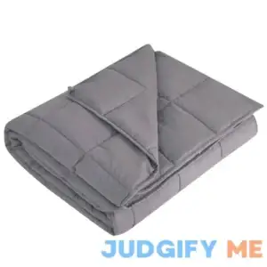 L'AGRATY Weighted Blanket Cooling Breathable Heavy Blanket Microfiber Material with Glass Beads Big