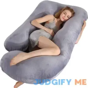 BATTOP Pregnancy Pillows Full Body Maternity Pillow for Sleeping with Cooling Washable Cover