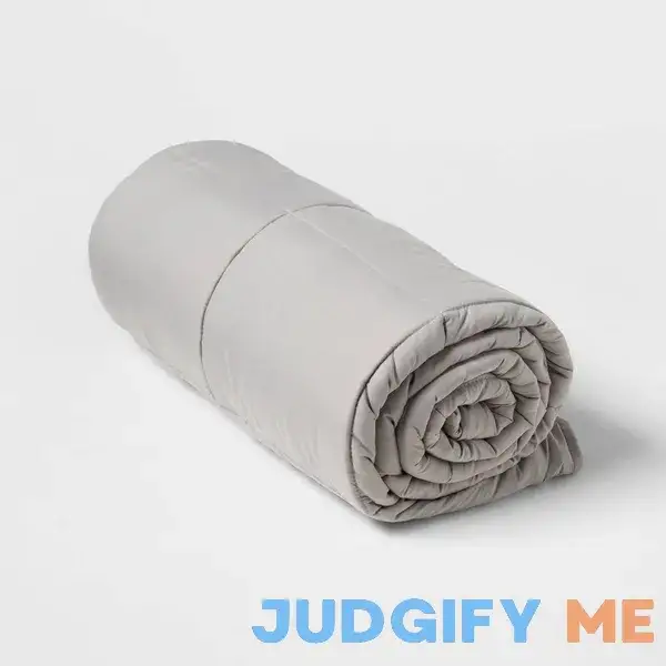 Room Essentials 50"x70" 12lbs Weighted Blanket Gray Room Essentials 50"x70" 12lbs Weighted Blanket Gray