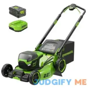 Greenworks 60V 22-in. Brushless Cordless Battery Walk-Behind Push Lawn Mower