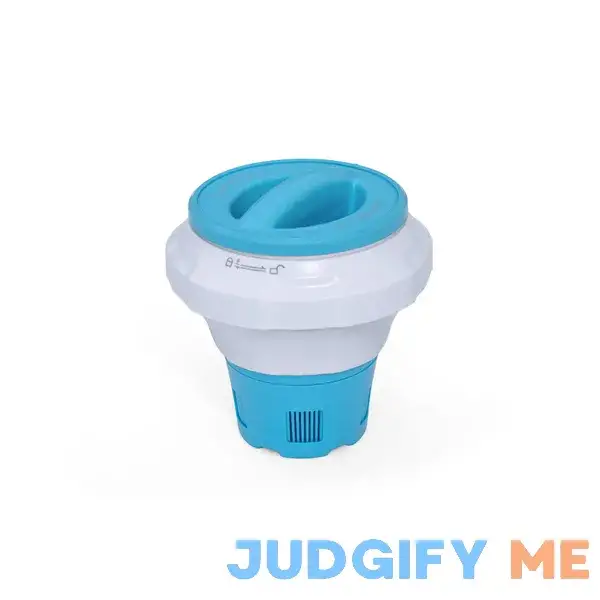 Mainstays Blue Floating Collapsible Pool Chlorine Dispenser for 3 inch Tablets Mainstays Blue Floating Collapsible Pool Chlorine Dispenser for 3 inch Tablets