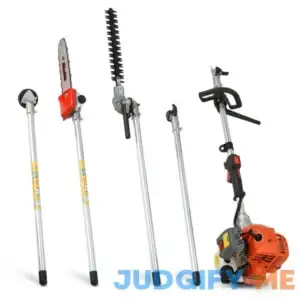 GTHAN Gas Powered Hedge Trimmer 41.5cc 5 in 1 Multi Functional Garden Trimming Tools Gas Weed Eater Long Reach Pole Saw for Tree Trimming Branch