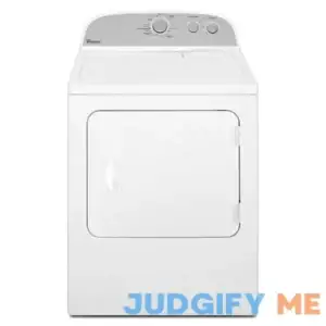 Whirlpool 7-cu ft Reversible Side Swing Door Gas Dryer (White) | WGD4815EW