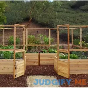 Deer Proof Cedar Complete Raised Garden Bed Kit