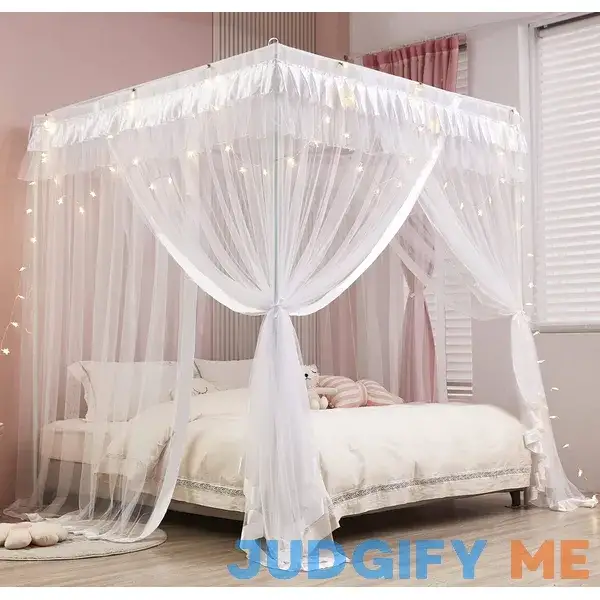 Mengersi 4 Post Bed Canopy Bed Curtains Mengersi 4 Post Bed Canopy Bed Curtains