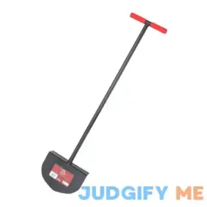 Bully Tools Round Lawn Edger with Steel T-Style Handle