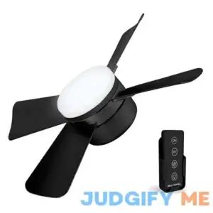 Bell+Howell 5-Speed Socket Ceiling Fan and Light