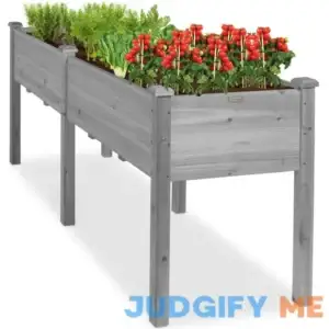 Best Choice Products Raised Garden Bed Elevated Wood Planter Box Stand