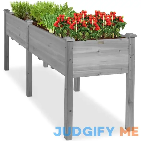 Best Choice Products Raised Garden Bed Elevated Wood Planter Box Stand Best Choice Products Raised Garden Bed Elevated Wood Planter Box Stand