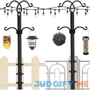 RINLAIN String Light Poles 2 Pack