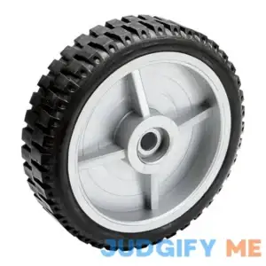 8 in. Solid Rubber Tire with Polyethylene Hub