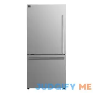 Forno Milano Espresso 31" Bottom Freezer Refrigerator 17.2 cu. ft