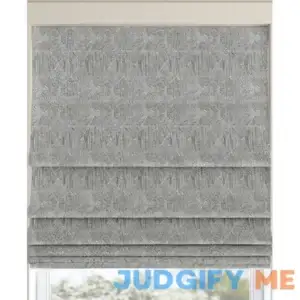 Sun Zero Talmage Tonal Geometric 100% Blackout Cordless Roman Shade