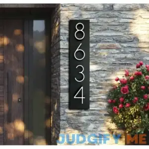 House Numbers | Address number in Vertical and Horizontal mode | Address plaques for outside | Personalized gift | Housewarming gift idea | Address