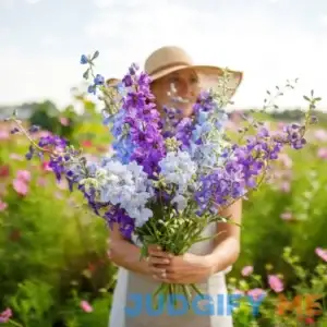 Eden Brothers Rocket Larkspur Seeds Tall Mix