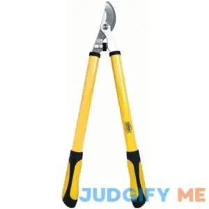 Expert Gardener 1" Cutting Capacity 24" Black & Yellow Steel Bypass Lopper