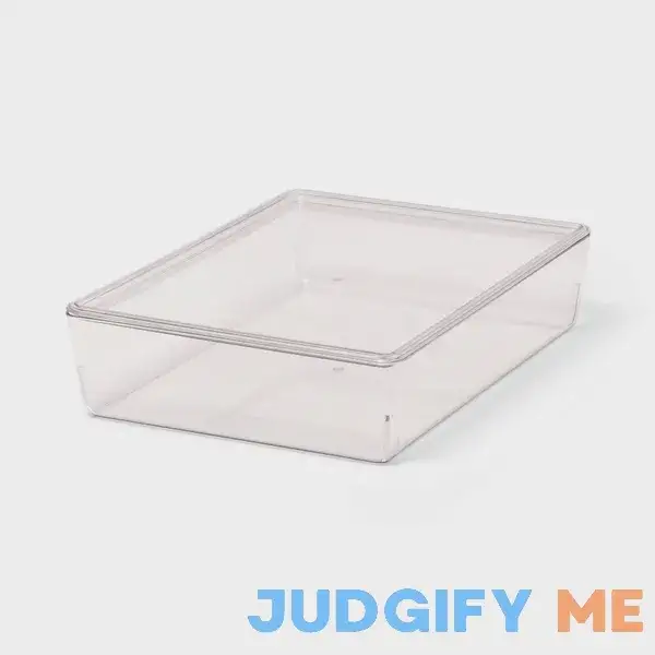 Brightroom 6L Stacking Clear Bin with Lid Brightroom 6L Stacking Clear Bin with Lid