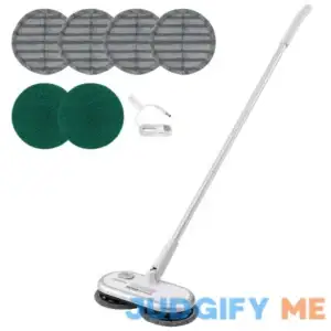 VEVOR Cordless Electric Mop Up to 70 Min Powerful Battery Electric Spin Mop with Dual Spinning Mop Heads