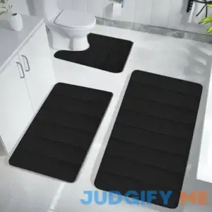 Memory Foam Bathroom Rug Set
