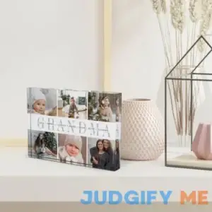 Personalized Grandchildren Photo Collage Block