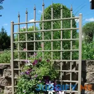 Khacheres 96'' H x 57'' W Vinyl Lattice Panel Trellis August Grove