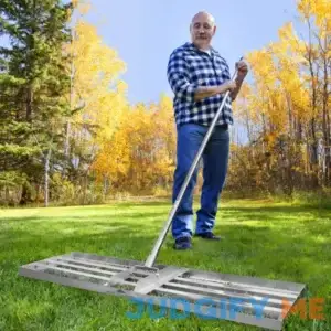 Level King Pro Superior Lawn Leveling Rake 36''x10'' High Grade Levelawn Tool for Unparalleled Heavy Duty Lawn Care