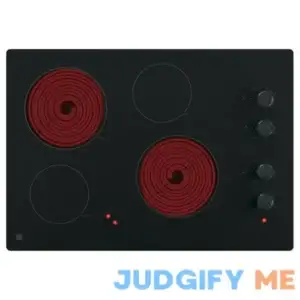 Ge 30" Built-In Knob Control Electric Cooktop JP3030DWBB