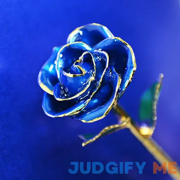 Royal Sapphire 24k Gold Dipped Rose - Steven Singer Jewelers - Valentine's Flower Gifts Royal Sapphire 24k Gold Dipped Rose - Steven Singer Jewelers - Valentine's Flower Gifts