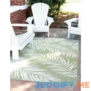 Unique Loom Outdoor Palm Rug