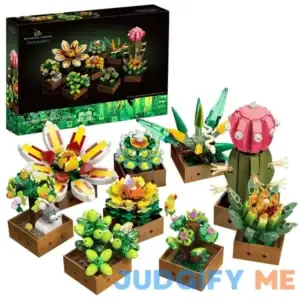 Under the Baubles Flower Botanical Bonsai Building Set Succulent Building Toys