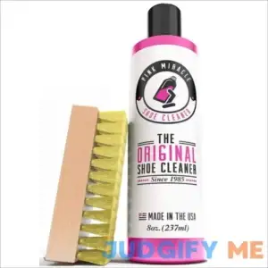 Pink Miracle Shoe Cleaner Kit with Brush Fabric Cleaner For Leather