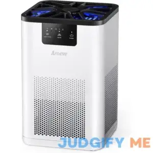 AROEVE Air Purifiers For Bedroom HEPA Air Purifier With Aromatherapy Function For Pet Smoke Pollen Dander Hair Smell 20dB Air Cleaner