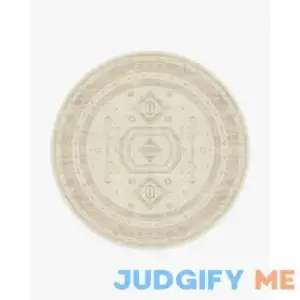 Ruggable 8' Round Machine Washable Round Area Rug Kid & Pet Friendly