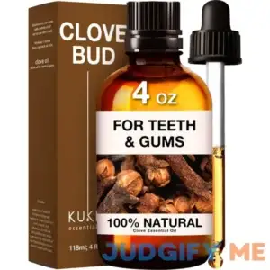 Kukka Essential oils Kukka Clove Oil for Oral Care Natural Clove Essential Oil for Oral Care