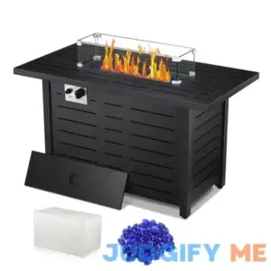 R.W.FLAME 43" Fire Pit Table