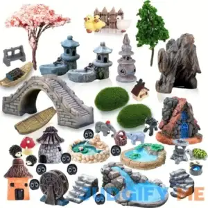 42pcs Zen Garden Accessories