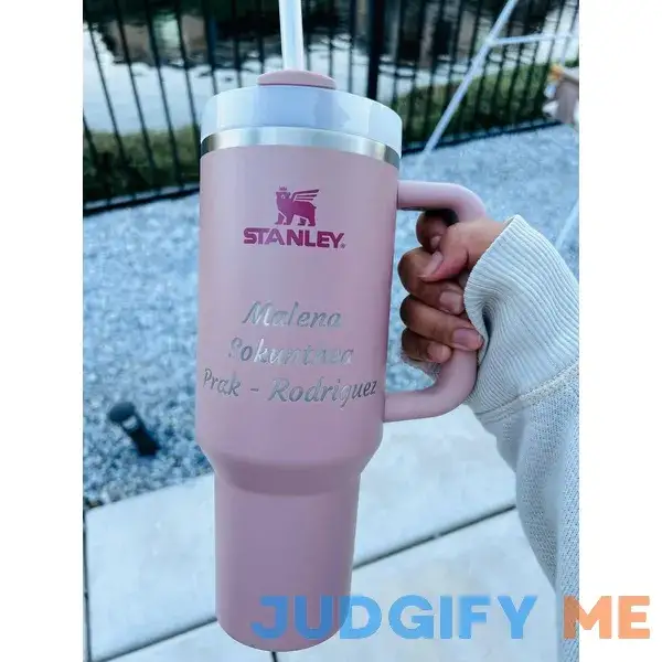 Personalized Engraving On Stanley Cup Quencher Tumbler 20oz 30oz 40oz Custom Text Name Laser Engraved Personalized Engraving On Stanley Cup Quencher Tumbler 20oz 30oz 40oz Custom Text Name Laser Engraved