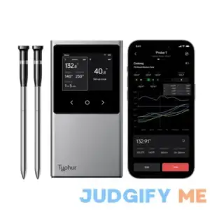 Typhur Sync Smart Wireless Meat Thermometer 2 Probes 6 Sensors