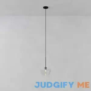 West Elm Sculptural Glass Geo Pendant