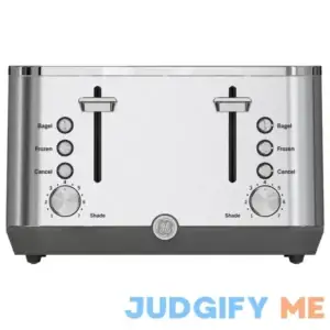 GE 4-Slice Stainless Steel Toaster