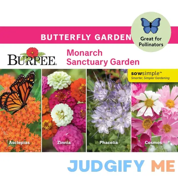 Burpee Monarch Sanctuary Garden Starter Garden Flower Seed Collection Burpee Monarch Sanctuary Garden Starter Garden Flower Seed Collection