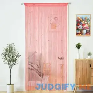 YaoYue Beaded Curtain Door String Curtains for Doorway Tassels Beads Hanging Fringe Hippie Room Divider Window Hallway Entrance