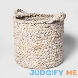 Threshold 13.5" x 14.5" Woven Decorative Basket