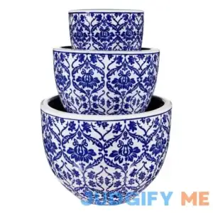 Home Essentials Patterned Planters 3-piece Set