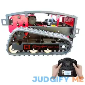 DareDevil Mower Remote Control Lawn Mower 50-Degree Slope Climb 22-Inch Cut