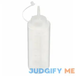 Mainstays Plastic 10-Ounce Condiment Squeeze Bottle