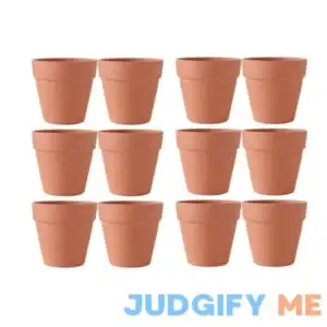 3.5 inch 12pcs Terracotta Pots