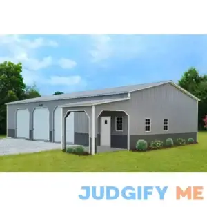 Delivered and Installed Sky 40x60 Steel Storage Building from big buildings direct the metal building specialist