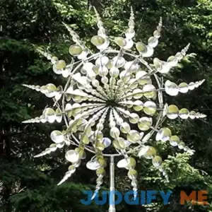Unique and Magical Metal Windmill