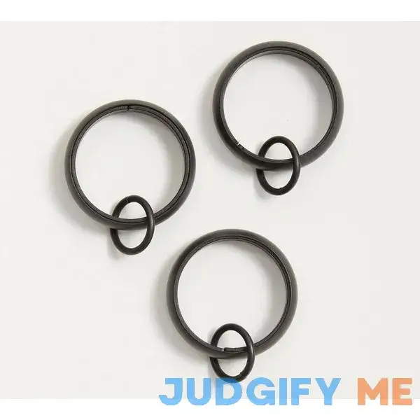 Pottery Barn Quiet-Glide Double Curtain Round Rings Pottery Barn Quiet-Glide Double Curtain Round Rings